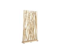 Vente-unique - Séparateur de piéce en Bois de Teck - L. 100 x P. 25 x H. 180 cm - Naturel - GAYANA