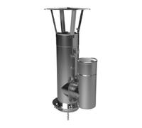Séparateur de poussières fines Airjekt 1 Outdoor Top avec caisson de protection contre les intempéries - Kutzner & Weber Airjekt 1 Outdoor Top 180 mm