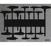 Séparateur de tiroir VAR MO-52401 pour chariot à outils 560 x 390 mm - rangement parfait...