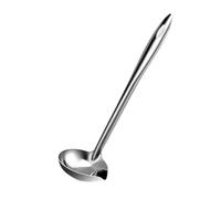 Séparateur D'huile en Acier Inoxydable Cuillère passoire en acier inoxydable for soupes, sauces, huile, graisses, crème fraîche, accessoires de cuisine(S)