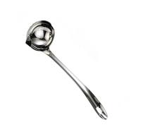 Séparateur D'huile en Acier Inoxydable Louches, écumoires et passoires à soupe en acier inoxydable avec isolation thermique protection anti-brûlure
