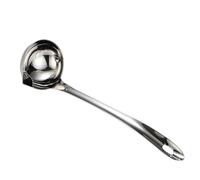Séparateur D'huile en Acier Inoxydable Séparateur d'huile en acier inoxydable, louche à graisse, écumoire, passoire soupe for la cuisine avec isolation thermique et protection anti-brûlure