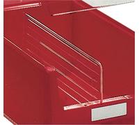 Séparateur pour bac à bec MK2 PS, transparent