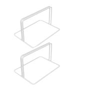 Séparateur pour tiroir de congélateur Base de séparation en fer robuste, 2 pièces, organisateur réfrigérateur, étagère for congélateur, placard rangement, cloison fil