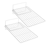 Séparateur pour tiroir de congélateur Séparateurs d'étagères en fil de fer for congélateur, 2 pièces, séparateur réfrigérateur, organisateur rangement cuisine remplaçable