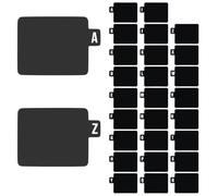 Séparateurs de Disques Vinyles,26 PCS Intercalaires Alphabétiques Classeur | Intercalaires Alphabétiques Plastique ou Carton pour Classeur Souple Idéal Porte-Vues 80 Vues und Classeurs