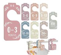 Séparateurs de vêtements pour placards - Séparateurs de garde-robe en bois, 8 pièces lisses et décoratifs | pour, garçons, | Organisation de placard, solution de rangement