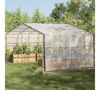 sephironlbb Bâche transparente pour plantes - 2 x 12 m - En polyéthylène - Avec œillets - Imperméable et robuste - Idéale pour jardin, parterre surélevée, serre, jardinière, légumes, fleurs
