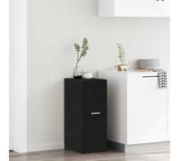 sephironlbb Cabinet de Pharmacie en Bois d'ingénierie chêne Noir 40 x 41 x 77,5 cm avec 2 tiroirs Rangement Bureau Salon entrée pour Organiser Outils Documents et Accessoires