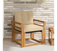 sephironlbb Canapé d’extérieur en Bois d'acacia Massif modulable pour Jardin terrasse Balcon avec Coussins Confortables et accoudoirs Pratiques, idéal pour Moments de détente en Plein air