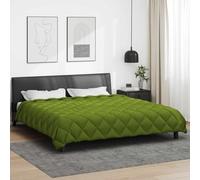 sephironlbb Couette d'hiver - Vert - 200 x 240 cm - En microfibre - Respirante - Convient aux personnes allergiques - Lavable - Pour chambre à coucher, chambre d'amis, lit double - Chaude, légère et