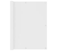 sephironlbb Écran de Balcon Blanc 120x600 cm Tissu Oxford Protection UV paravent de terrasse résistant au Vent Fixation Facile pour Patio Jardin extérieur