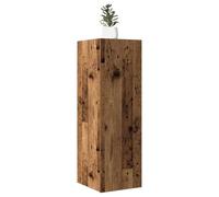 sephironlbb Meuble Mural Vieux Bois en Bois d'ingénierie 30,5x30x90 cm avec Porte modulable, Rangement Pratique pour Salon séjour Chambre, Armoire Suspendue Multifonction pour Support TV et Audio