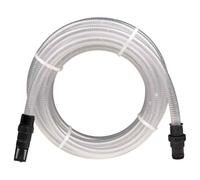 sephironlbb Tuyau d'aspiration avec raccords en PVC transparent 1" 10 m Tuyau d'arrosage flexible sans pliure avec filtre pour irrigation terrasse balcon piscine système de nettoyage