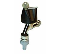 Seppelfricke Combinaison de raccords Sepp 0049834 DN 15, laiton chromé, aérateur de tuyau, clapet anti-retour, raccord de tuyau à vis