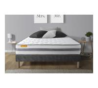 Septnuits Memo Spring - 160x200 cm - Gris