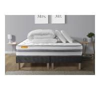 Septnuits Memo Spring 180x200 cm - Gris