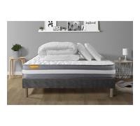 SEPTNUITS Pack Memo Plus 140x200 cm Gris
