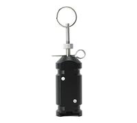 Septpenta Alarme de Déclenchement Périmétrique, Alarme de Déclenchement 4, 5 V, Dispositif D'Alarme Fil Déclenchement Camping, Pratique Réutilisable, Fournitures Jardinage Alliage D'Aluminium, Ala