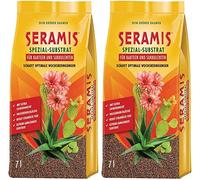Seramis Granulés d'argile comme substitut de terreau pour cactus et plantes succulentes Substrat spécial 14 l