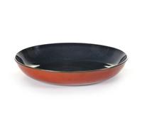 Serax Assiette à pâtes Terres de Rêves 23.5 cm Dark blue-rust