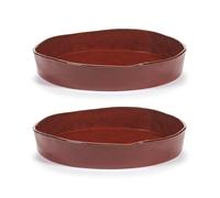 Serax Assiette creuse La Mère Ø23 cm lot de 2 Venetian red