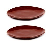 Serax Assiette La Mère Ø20 cm lot de 2 Venetian red