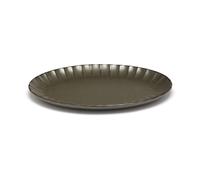 Serax Assiette ovale Inku S 17.5x25 cm Vert