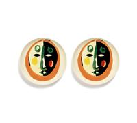 Serax Assiettes Ottolenghi Feast M Ø22 cm lot de 2 Face nr 1
