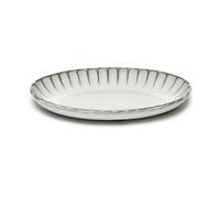 Serax Bol de service ovale Inku M 15.4x22 cm Blanc