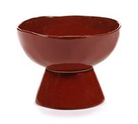 Serax Bol sur pied La Mère large Ø20.5 cm Venetian red