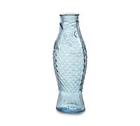 Serax Bouteille en verre Fish & Fish 85 cl Light blue