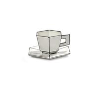 Serax Carte Blanche Set tasse à cappuccino et soucoupe