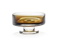 Serax Coupe basse sur pied Zuma M Ø13.6 cm Ambre