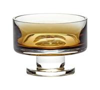 Serax Coupe basse sur pied Zuma S Ø8.5 cm Ambre