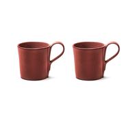 Serax La Mère tasse à café 13 cl lot de 2 Venetian red