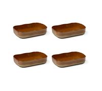 Serax Le Nouvelle Table plateau extra profond No5 L lot de 4 Brown