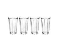 Serax Long verre Surface 45 cl Lot de 4 Transparent