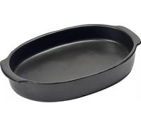 SERAX Plat à four ovale L Pure Black, Contenu : 3 litres