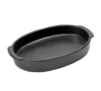 Serax Plat à four Pure oval L Black