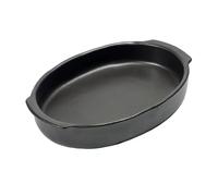 Serax Plat à four Pure oval M Black