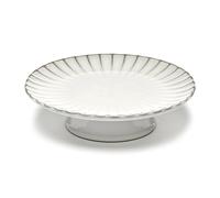 Serax Plat à gâteau Inku L Ø24 cm Blanc