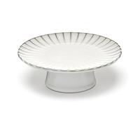 Serax Plat à gâteau Inku M Ø21 cm Blanc
