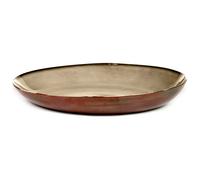 Serax Plat à service Terres de Rêves 35.5 cm Misty grey-rust