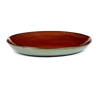 Serax Plat à service Terres de Rêves 35.5 cm Rust-smokey blue