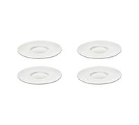 Serax Soucoupe Silhouette pour tasse à espresso Ø10.3 cm lot de 4 Blanc