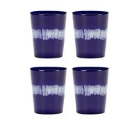 Serax Tasses à thé Ottolenghi Feast 33 cl lot de 4 Dark blue-white