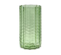 Serax Vase Waves 02 28 cm Green-clear