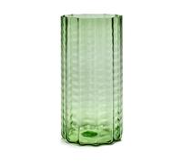 Serax Vase Waves 03 35 cm Green-clear