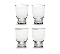 Serax Verres Ottolenghi Feast 33 cl lot de 4 Stripes sandblasted